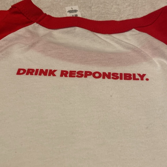 KAHLUA Size L Drink Responsibly Raglan Shirt - Picture 7 of 7